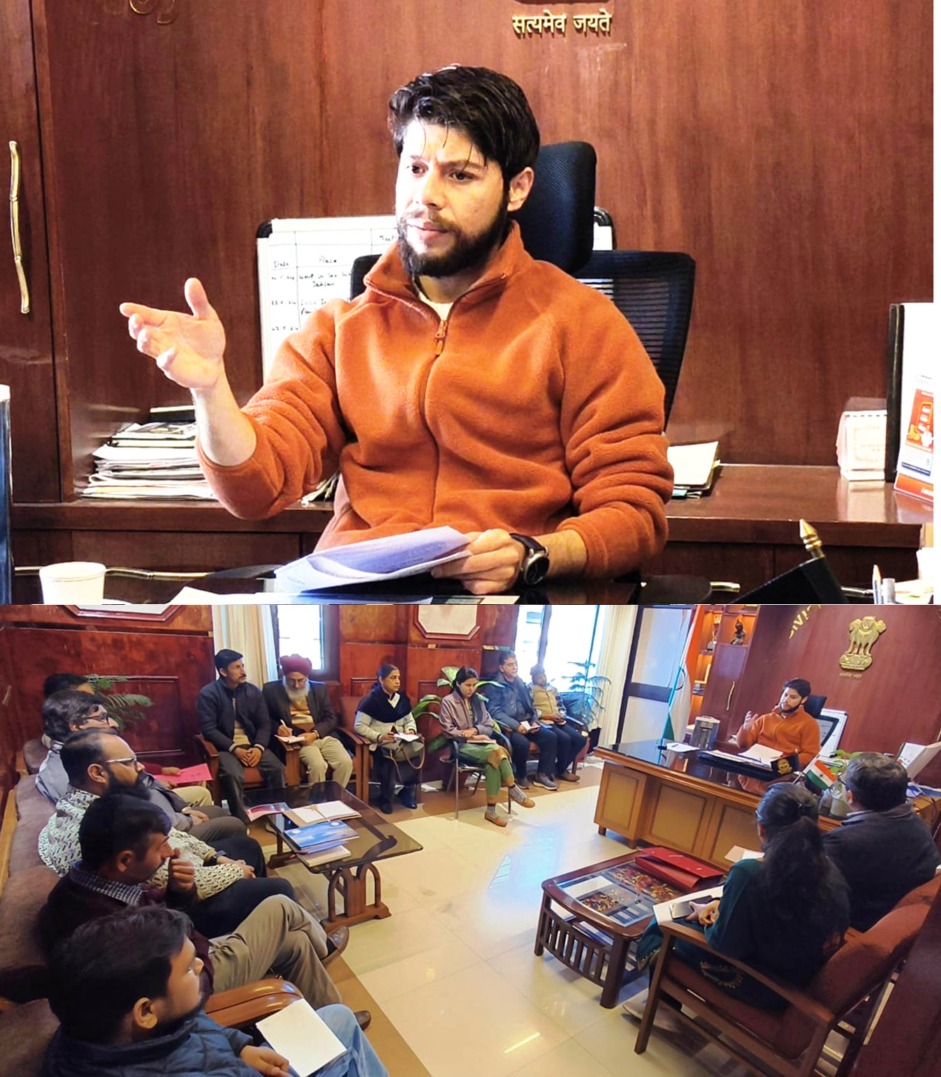 Meeting organized in view of Road Safety Month